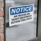 Signmission No Trucks Or Heavy Equipment Beyond This Point OSHA Notice Sign, Vinyl Decal, 10in W x 7in L, 2PK OS-2PACK-NS-D-710-L-15018 - alternate 6